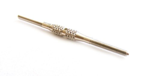 Radełkowana aluminiowa śruba rzymska M2,5 x 50mm, 2 szt Radełkowana aluminiowa śruba rzymska M2,5 x 50mm, 2 szt