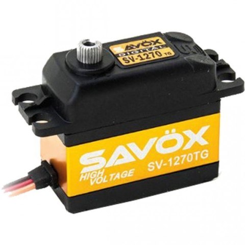 SAVOX bezrdzeniowe serwo cyfrowe - SV-1270TG (26kg/6.0V, 0.14sek/60*) SAVOX bezrdzeniowe serwo cyfrowe - SV-1270TG (26kg/6.0V, 0.14sek/60*)