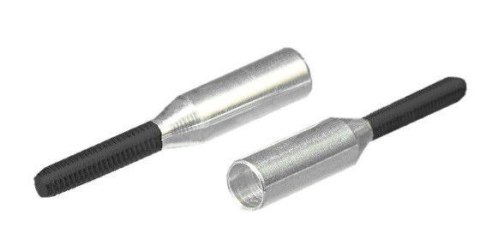Snap metalowy - regulacja na rurkę ø3/Gwint M2 (2szt.) Snap metalowy - regulacja na rurkę ø3/Gwint M2 (2szt.)