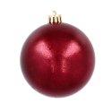 Ekskluzywna Bombka Choinkowa od Kamai Christmas Decoration - Kolor Burgund, Komplet 4 Sztuk