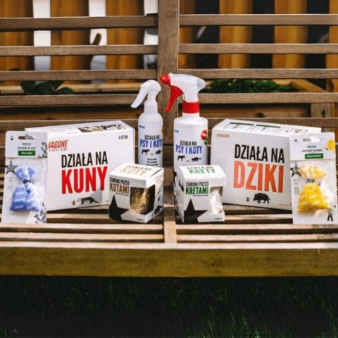 NATURALNY EKO-ODSTRASZACZ PRZECIWKO KRETOM OCHRONA OGRODU WORECZEK