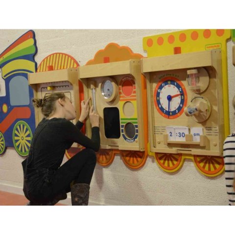MASTERKIDZ System Do Montażu 5 Tablic Masterkidz Flex - Pociąg MASTERKIDZ System Do Montażu 5 Tablic Masterkidz Flex - Pociąg
