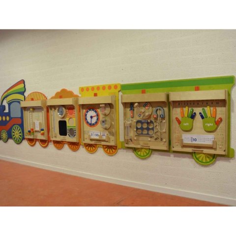 MASTERKIDZ System Do Montażu 5 Tablic Masterkidz Flex - Pociąg MASTERKIDZ System Do Montażu 5 Tablic Masterkidz Flex - Pociąg