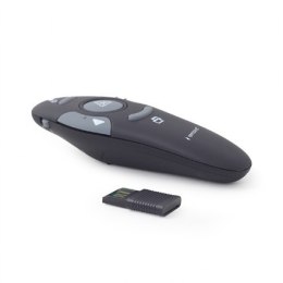 Gembird | Built-in laser pointer | Max Operating Distance 10 m | Black