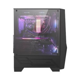 MSI MAG FORGE 100R PC Case, Mid-Tower, USB 3.2, Black | MSI | MSI MAG FORGE 100R | Black | ATX | Power supply included No