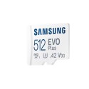 Samsung | microSD Card | EVO Plus | 512 GB | microSDXC | Flash memory class 10