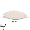 KAMIEŃ DO PIZZY CADAC 36CM Z UCHWYTAMI DO CARRI PODSTAWKA Z RĄCZKAMI