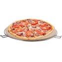 KAMIEŃ DO PIZZY CADAC 36CM Z UCHWYTAMI DO CARRI PODSTAWKA Z RĄCZKAMI