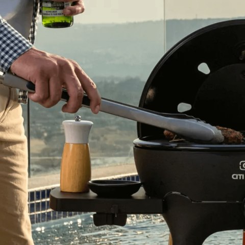 SZCZYPCE BBQ ZE STALI NIERDZEWNEJ Z ANTYPOŚLIZGOWYM UCHWYTEM NAKŁADKI SZCZYPCE BBQ ZE STALI NIERDZEWNEJ Z ANTYPOŚLIZGOWYM UCHWYTEM NAKŁADKI