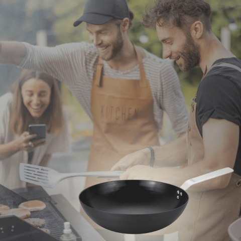 WOK PATELNIA GŁĘBOKA CADAC 30CM Z POWŁOKĄ NIEPRZYWIERAJĄCĄ NA GRILLA WOK PATELNIA GŁĘBOKA CADAC 30CM Z POWŁOKĄ NIEPRZYWIERAJĄCĄ NA GRILLA