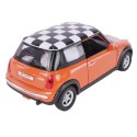 MODEL METALOWY WELLY AUTO MINI COOPER UK ROOF 1:34