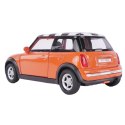 MODEL METALOWY WELLY AUTO MINI COOPER UK ROOF 1:34