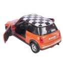 MODEL METALOWY WELLY AUTO MINI COOPER UK ROOF 1:34