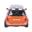 MODEL METALOWY WELLY AUTO MINI COOPER UK ROOF 1:34