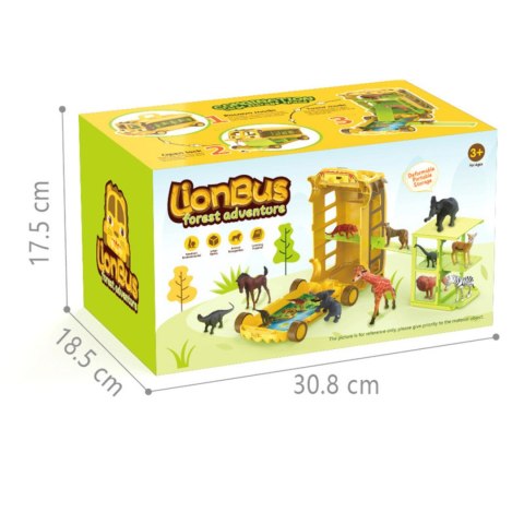 MEGA ZESTAW WESOŁY BUS LEW FIGURKI ZWIERZĄTKA DINOZAURY MINI ZOO SAMOCHÓD MEGA ZESTAW WESOŁY BUS LEW FIGURKI ZWIERZĄTKA DINOZAURY MINI ZOO SAMOCHÓD