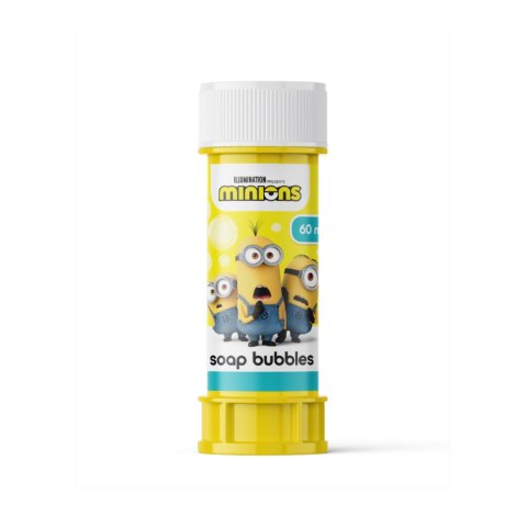 Bańki Mydlane Kolorowe Minionki Zestaw Kreatywny Dla Dzieci Płyn 60 ml Bańki Mydlane Kolorowe Minionki Zestaw Kreatywny Dla Dzieci Płyn 60 ml