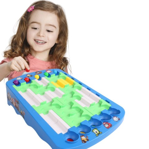 GRA LOGICZNA TOR KULKOWY ZESTAW UKŁADANKA EDUKACYJNA KLOCKI PUZZLE KULKI GRA LOGICZNA TOR KULKOWY ZESTAW UKŁADANKA EDUKACYJNA KLOCKI PUZZLE KULKI