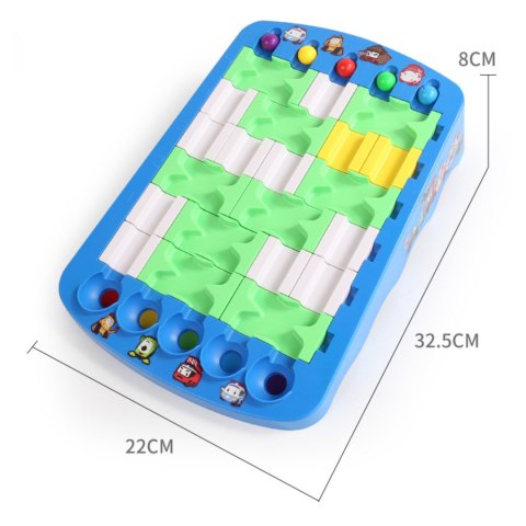 GRA LOGICZNA TOR KULKOWY ZESTAW UKŁADANKA EDUKACYJNA KLOCKI PUZZLE KULKI GRA LOGICZNA TOR KULKOWY ZESTAW UKŁADANKA EDUKACYJNA KLOCKI PUZZLE KULKI