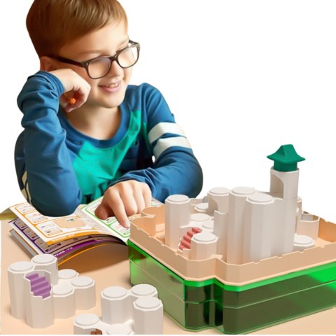 KLOCKI KONSTRUKCYJNE MAŁY ARCHITEKT WIEŻA UKŁADANKA PUZZLE GRA LOGICZNA KLOCKI KONSTRUKCYJNE MAŁY ARCHITEKT WIEŻA UKŁADANKA PUZZLE GRA LOGICZNA