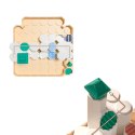 KLOCKI KONSTRUKCYJNE MAŁY ARCHITEKT WIEŻA UKŁADANKA PUZZLE GRA LOGICZNA