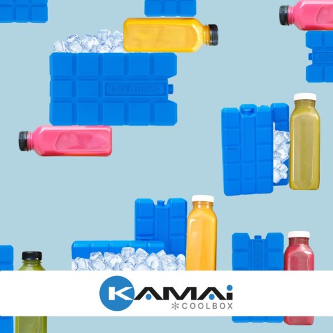 Wkład mrożący do lodówek turystycznych 750ml KAMAI Wkład mrożący do lodówek turystycznych 750ml KAMAI