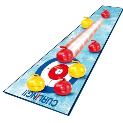 GRA PLANSZOWA CURLING DYNAMICZNE RZUTY DYSKI KAMIENIE PUNKTY GRA PLANSZOWA CURLING DYNAMICZNE RZUTY DYSKI KAMIENIE PUNKTY