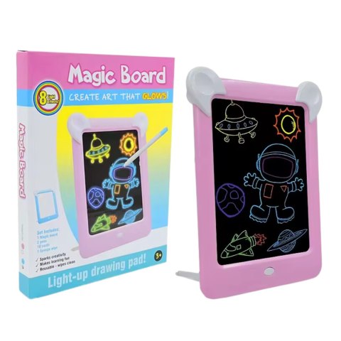 MAGICZNA TABLICA INTERAKTYWNA DO RYSOWANIA PODŚWIETLANA PISAKI TABLET MAGICZNA TABLICA INTERAKTYWNA DO RYSOWANIA PODŚWIETLANA PISAKI TABLET