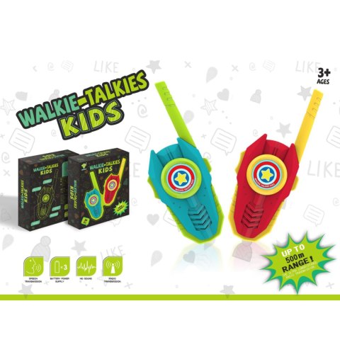 WALKIE TALKIE DLA DZIECI 2SZT ŁOKI TOKI KRÓTKOFALÓWKI ZESTAW DUŻY ZASIĘG WALKIE TALKIE DLA DZIECI 2SZT ŁOKI TOKI KRÓTKOFALÓWKI ZESTAW DUŻY ZASIĘG