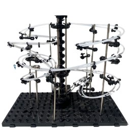 ZESTAW KOSMICZNY TOR KULKOWY KULODROM WINDA PUZZLE KLOCKI 3D MONTESSORI XXL