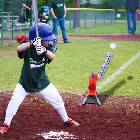 ZESTAW DO GRY W BASEBALL MASZYNA TRENINGOWA WYRZUTNIA PIŁEK KIJ BASEBALLOWY ZESTAW DO GRY W BASEBALL MASZYNA TRENINGOWA WYRZUTNIA PIŁEK KIJ BASEBALLOWY
