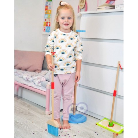 TOOKY TOY Drewniany Zestaw do Sprzątania dla Dzieci 6 el. TOOKY TOY Drewniany Zestaw do Sprzątania dla Dzieci 6 el.