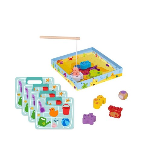 TOOKY TOY Gra Łowienie Rybek Gra Zręcznościowa TOOKY TOY Gra Łowienie Rybek Gra Zręcznościowa