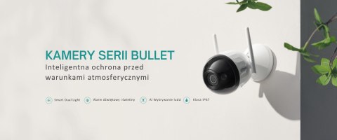 Kamera tubowa bezprzewodowa WiFi IP DAHUA F2C-PV Kamera tubowa bezprzewodowa WiFi IP DAHUA F2C-PV
