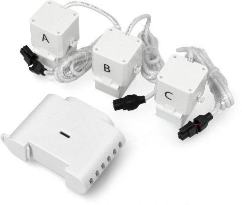 Shelly 3EM 3-fazowy miernik zużycia energii elektrycznej WIFI Shelly 3EM 3-fazowy miernik zużycia energii elektrycznej WIFI