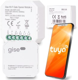 GISE SMART Gate module Moduł do sterowania bramą Tuya WiFi GEN 2