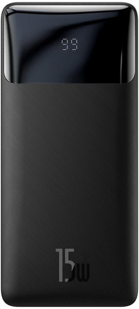 Powerbank Baseus Bipow Digital Display PPBD050001 10000mAh 15W PD 3A 2x USB-A 1x USB-C Powerbank Baseus Bipow Digital Display PPBD050001 10000mAh 15W PD 3A 2x USB-A 1x USB-C