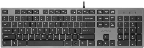 Klawiatura przewodowa A4tech KV-300H USB szary Klawiatura przewodowa A4tech KV-300H USB szary