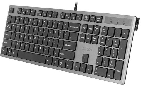 Klawiatura przewodowa A4tech KV-300H USB szary Klawiatura przewodowa A4tech KV-300H USB szary