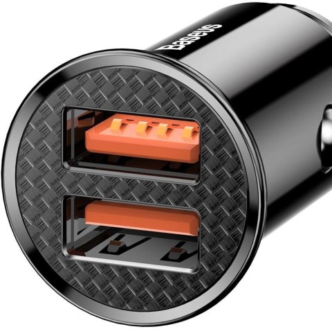 ŁADOWARKA SAMOCHODOWA Baseus Circular CCALL-YD01 30W 5A 2x USB-A QC 3.0 ŁADOWARKA SAMOCHODOWA Baseus Circular CCALL-YD01 30W 5A 2x USB-A QC 3.0