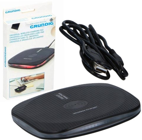 Ładowarka indukcyjna Grundig 1000mA Uniwersalna ładowarka USB Ładowarka indukcyjna Grundig 1000mA Uniwersalna ładowarka USB