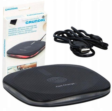 Ładowarka indukcyjna Grundig 1000mA Uniwersalna ładowarka USB Ładowarka indukcyjna Grundig 1000mA Uniwersalna ładowarka USB