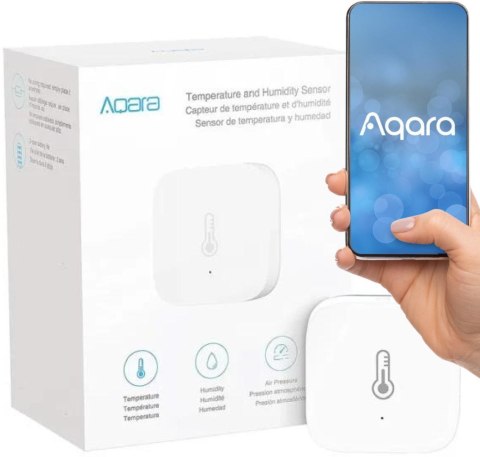 AQARA Czujnik wilgotności, tempreatury i ciśnienia powietrza WSDCGQ11LM Homekit EU