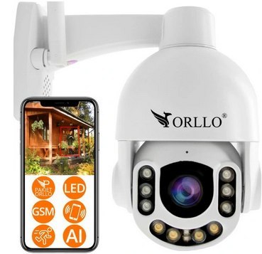 KAMERA IP Zewnętrzna Obrotowa GSM na Kartę SIM Orllo Z7 KAMERA IP Zewnętrzna Obrotowa GSM na Kartę SIM Orllo Z7