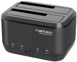 Stacja dokująca HDD Natec Kangaroo Dual 2.5/3,5cala USB 3.0 + Zasilacz