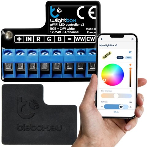 Moduł oświetelniowy wlightbox v3 Blebox Moduł oświetelniowy wlightbox v3 Blebox