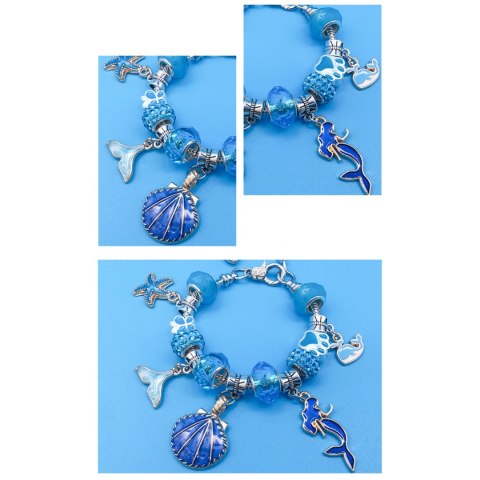 ZESTAW DO ROBIENIA BRANSOLETEK NASZYJNIKÓW KREATYWNY DLA DZIECI CHARMS DIY ZESTAW DO ROBIENIA BRANSOLETEK NASZYJNIKÓW KREATYWNY DLA DZIECI CHARMS DIY