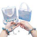 ZESTAW DO ROBIENIA BRANSOLETEK NASZYJNIKÓW KREATYWNY DLA DZIECI CHARMS DIY