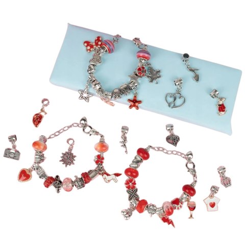 ZESTAW DO ROBIENIA BRANSOLETEK NASZYJNIKÓW KREATYWNY DLA DZIECI CHARMS DIY ZESTAW DO ROBIENIA BRANSOLETEK NASZYJNIKÓW KREATYWNY DLA DZIECI CHARMS DIY