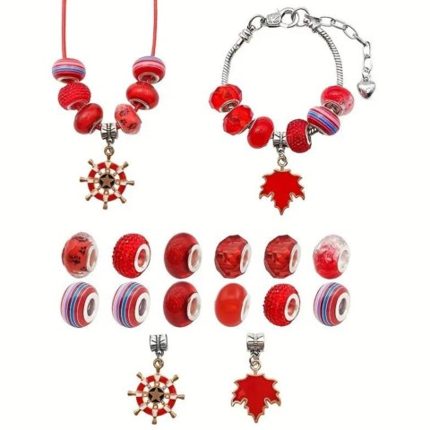 ZESTAW DO ROBIENIA BRANSOLETEK NASZYJNIKÓW KREATYWNY DLA DZIECI CHARMS DIY ZESTAW DO ROBIENIA BRANSOLETEK NASZYJNIKÓW KREATYWNY DLA DZIECI CHARMS DIY