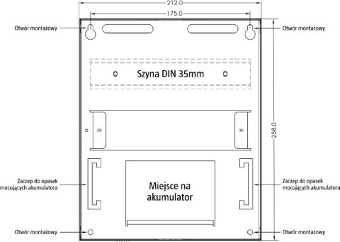 KONTROLER DOSTĘPU ROGER W OBU. Z ZAS. PR402DR-SET KONTROLER DOSTĘPU ROGER W OBU. Z ZAS. PR402DR-SET